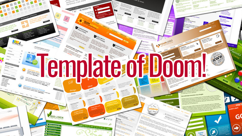 Web Design - Template Of Doom