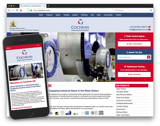 Helping Cochran Boilers get their online strategy right